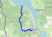 Police-->Trzebież pieszo - mapa trasy gps - spacer