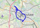 Trasa z dnia 2014-04-12 17:18 - mapa trasy gps - rower górski