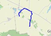 Trasa z dnia 2014-05-04 16:58 - mapa trasy gps - rower górski