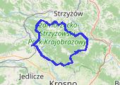 Wycieczka - mapa trasy gps - rower górski