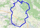 Wycieczka - mapa trasy gps - rower górski