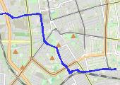 Trasa z dnia 2014-05-05 16:53 - mapa trasy gps - rower szosowy