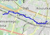 Trasa z dnia 2014-05-05 07:32 - mapa trasy gps - rower górski