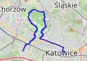 Trasa z dnia 2014-05-05 17:01 - mapa trasy gps - rower górski