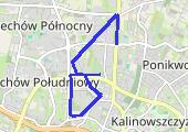 Trasa z dnia 2014-05-05 21:38 - mapa trasy gps - bieganie