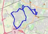 Trasa z dnia 2014-05-06 20:22 - mapa trasy gps - rower górski