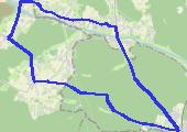 Gostyń - mapa trasy gps - rower górski