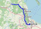 Trasa z dnia 2013-11-19 16:11 - mapa trasy gps - samochód