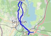 Police-->Zdroje-->Police - mapa trasy gps - rower górski