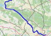 Trasa z dnia 2014-04-06 12:23 - mapa trasy gps - motocykl