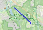 CheB - mapa trasy gps - bieganie