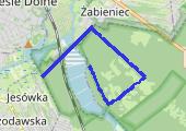 Trening1B - mapa trasy gps - bieganie