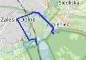 RanonB - mapa trasy gps - bieganie