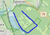 SggwB - mapa trasy gps - bieganie