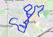 Trasa z dnia 2014-05-12 08:45 - mapa trasy gps - marsz