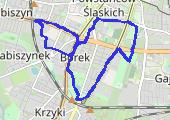 Trasa z dnia 2014-05-12 21:53 - mapa trasy gps - rower górski