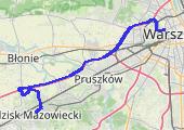 Trasa z dnia 2014-05-13 17:09 - mapa trasy gps - rower górski