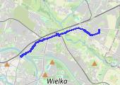 Trasa z dnia 2014-05-13 11:33 - mapa trasy gps - rower szosowy