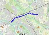 Trasa z dnia 2014-05-13 19:16 - mapa trasy gps - rower szosowy