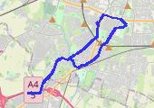 Trasa z dnia 2014-05-13 22:02 - mapa trasy gps - rower górski