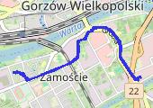 Trasa z dnia 2014-05-14 19:22 - mapa trasy gps - rower górski