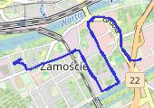Trasa z dnia 2014-05-15 08:14 - mapa trasy gps - rower górski