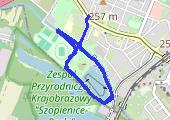 Trasa z dnia 2014-05-17 18:17 - mapa trasy gps - bieganie