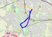 Trasa z dnia 2014-05-17 18:35 - mapa trasy gps - rower górski