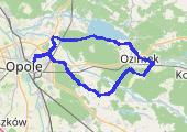 Trasa z dnia 2014-05-18 18:07 - mapa trasy gps - rower górski