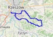 Trasa z dnia 2014-05-18 18:19 - mapa trasy gps - rower szosowy