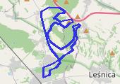 Trasa z dnia 2014-05-10 12:45 - mapa trasy gps - rower górski