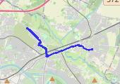 Trasa z dnia 2014-05-18 22:42 - mapa trasy gps - rower szosowy