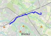 Trasa z dnia 2014-05-19 06:39 - mapa trasy gps - rower szosowy