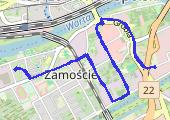 Trasa z dnia 2014-05-19 16:33 - mapa trasy gps - rower górski