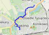 Trasa z dnia 2014-05-19 20:39 - mapa trasy gps - rower górski