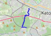 Trasa z dnia 2014-05-19 20:34 - mapa trasy gps - rower górski