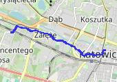 Trasa z dnia 2014-05-20 07:36 - mapa trasy gps - rower górski