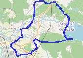 Trasa z dnia 2014-05-20 20:57 - mapa trasy gps - rower górski