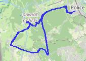 Geocatching - mapa trasy gps - rower górski