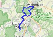 Trasa z dnia 2014-05-20 17:30 - mapa trasy gps - rower górski