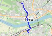 Trasa z dnia 2014-05-21 09:57 - mapa trasy gps - rower miejski