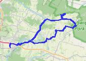 Trasa z dnia 2014-05-21 19:33 - mapa trasy gps - rower trekkingowy