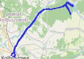 Trasa z dnia 2014-05-22 20:15 - mapa trasy gps - rower górski