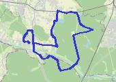 Gostyń - 20 km - mapa trasy gps - rower górski