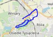Trasa z dnia 2014-05-23 17:54 - mapa trasy gps - nordic walking