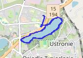 Trasa z dnia 2014-05-23 18:34 - mapa trasy gps - bieganie