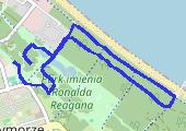Trasa z dnia 2014-05-24 07:41 - mapa trasy gps - bieganie