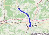 Trasa z dnia 2014-05-24 13:45 - mapa trasy gps - rower górski