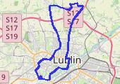 Trasa z dnia 2014-05-24 10:01 - mapa trasy gps - rower trekkingowy