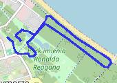 Trasa z dnia 2014-05-25 07:49 - mapa trasy gps - bieganie